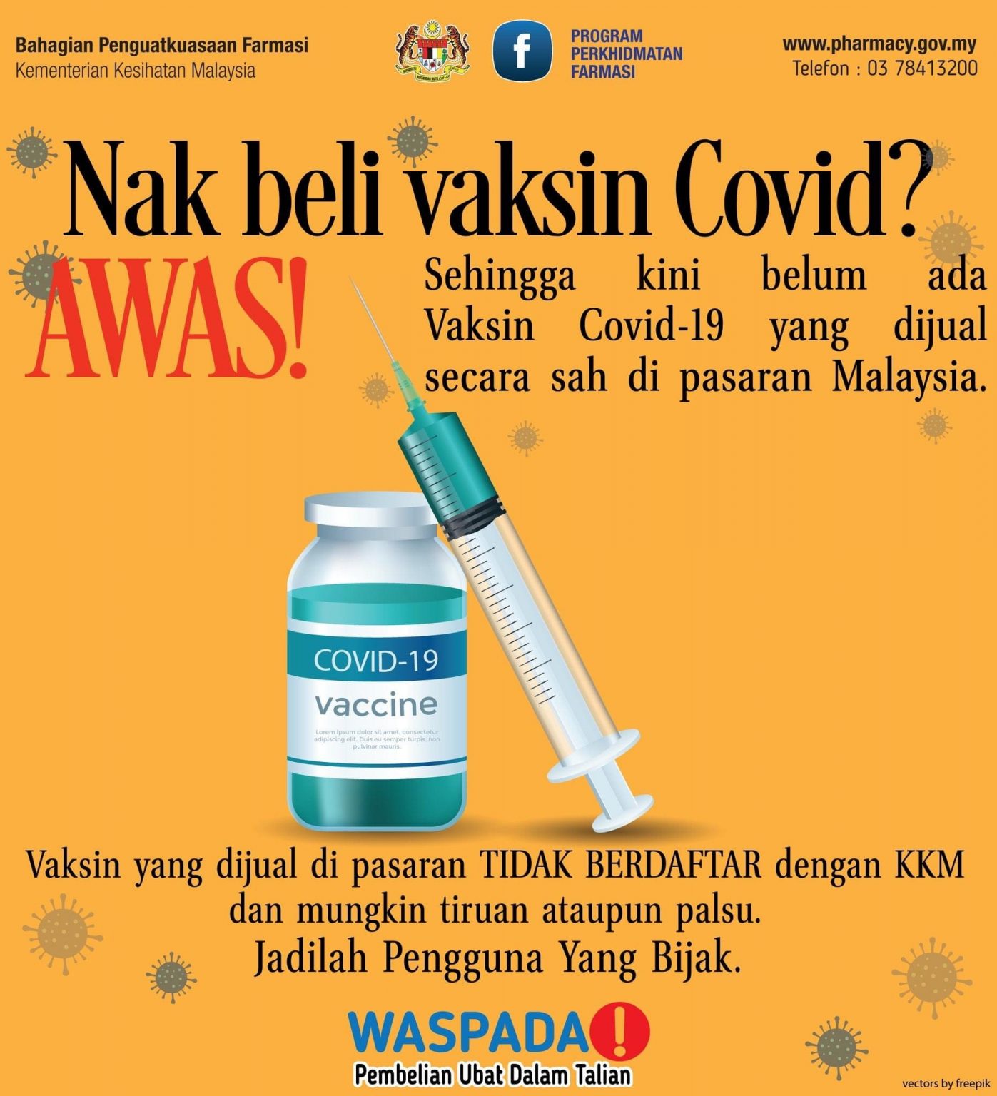 23.6 juta rakyat Malaysia bakal terima vaksin COVID-19 ...